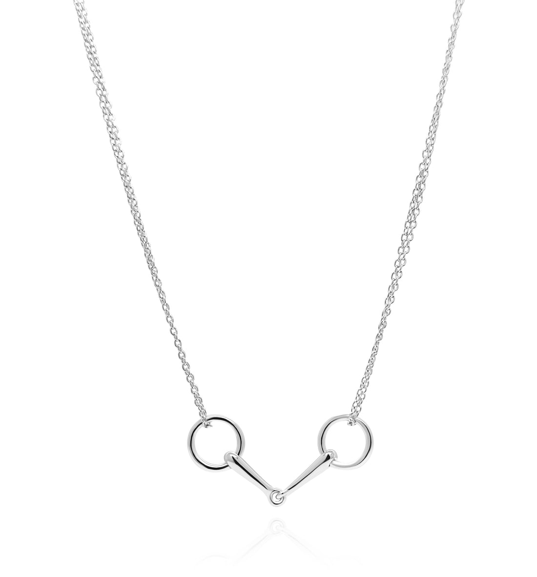 19” Loose Ring Snaffle Necklace