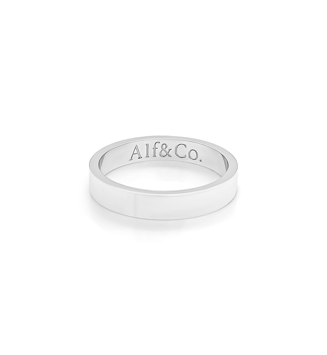 Personalised  Custom Ring - Laser Engraved Silver / Gold / Rose Gold