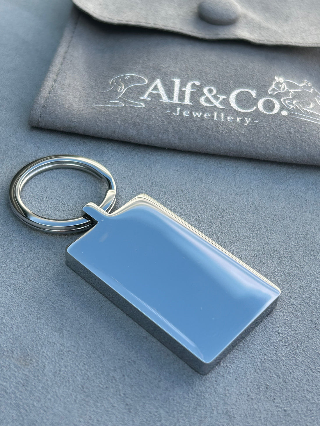 Personalised Alf&Co Keyring