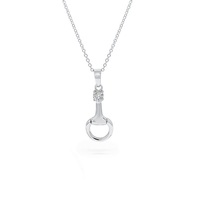 Silver Snaffle Necklace