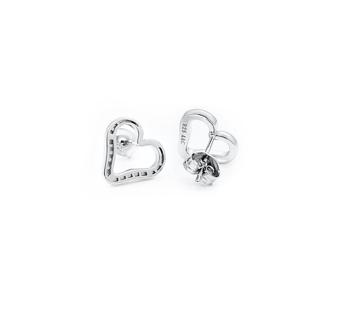 Horseshoe Heart Earring