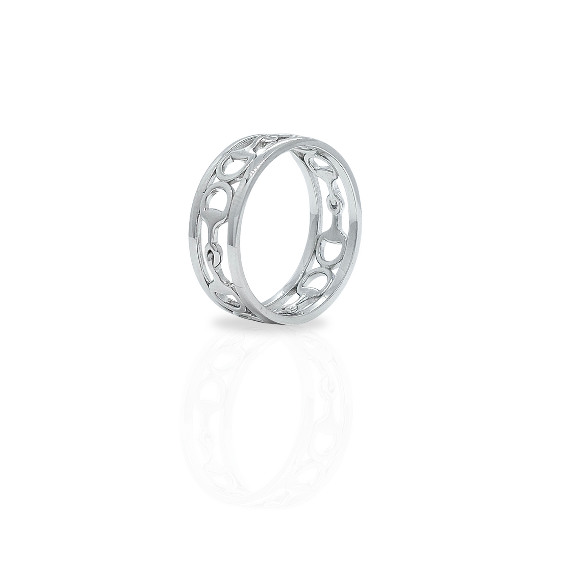 Eggbutt Snaffle Band Ring