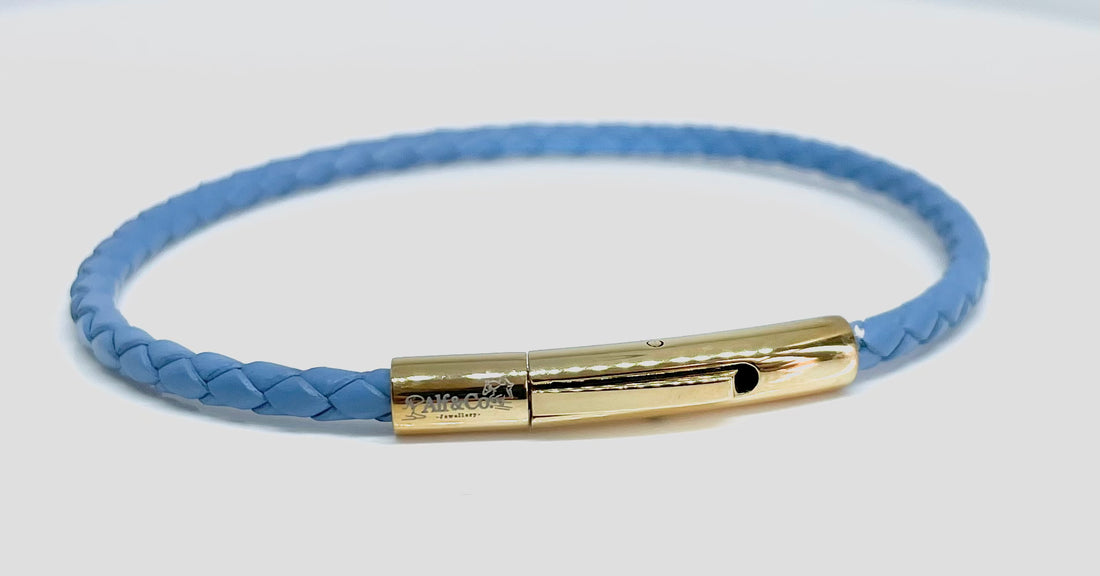 Hunt Whip Braided Leather Bracelet - Various Colours