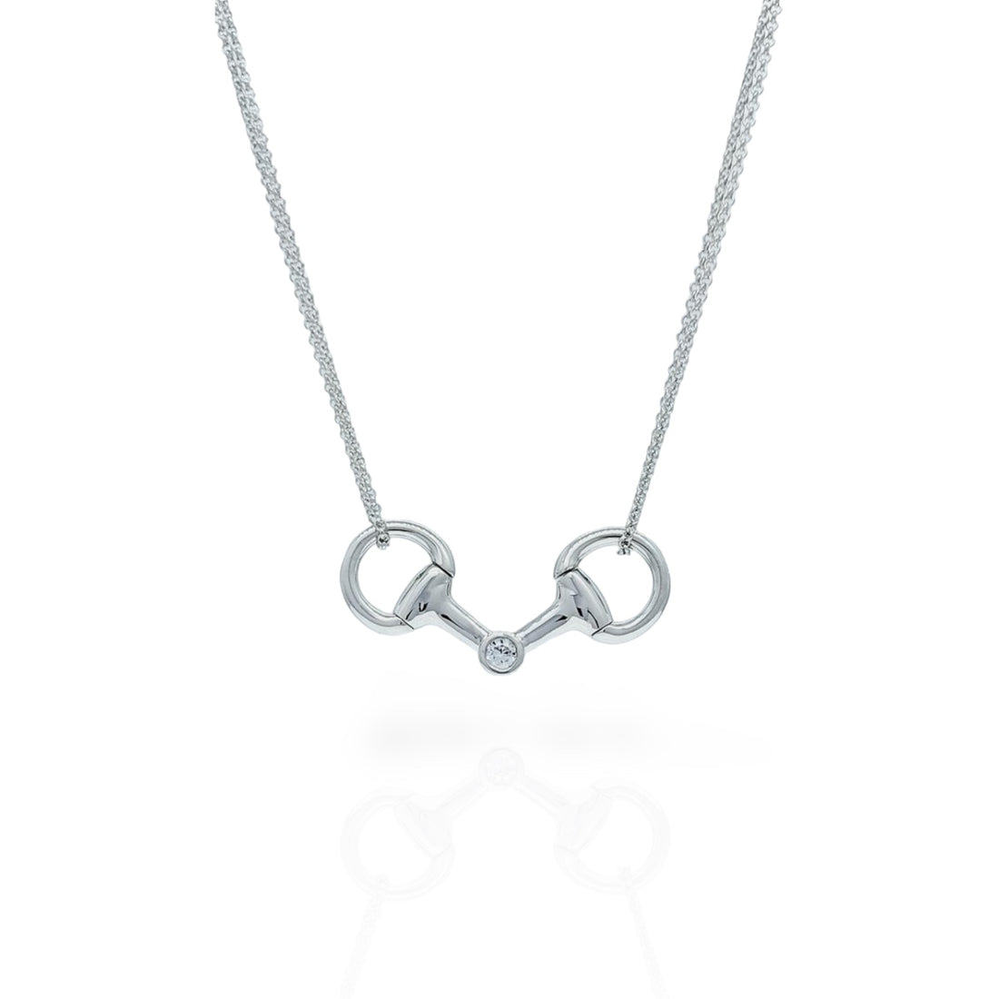 Eggbutt Snaffle Necklace