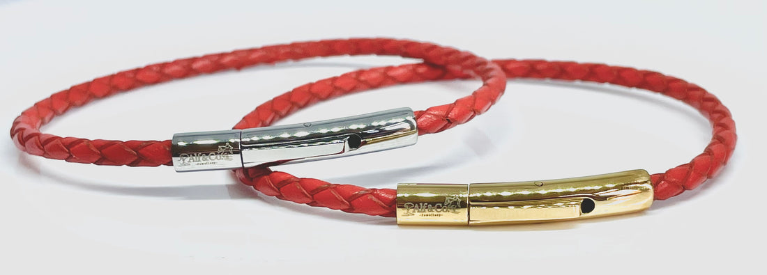 Hunt Whip Braided Leather Bracelet - Various Colours