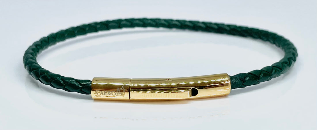 Hunt Whip Braided Leather Bracelet - Various Colours