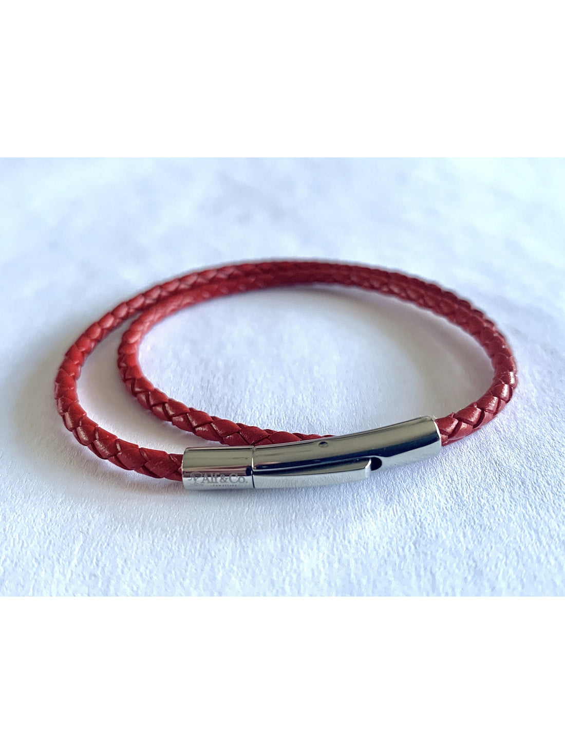 Hunt Whip Braided Leather Bracelet - Various Colours