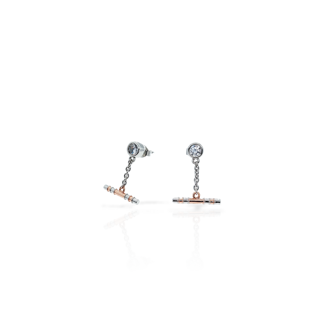 Jump Pole T-Bar Earrings