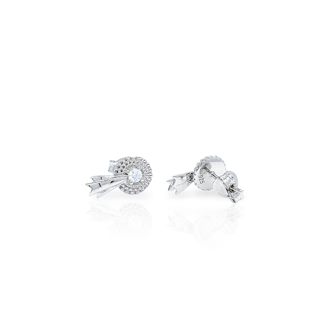 Rosette Stud Earring