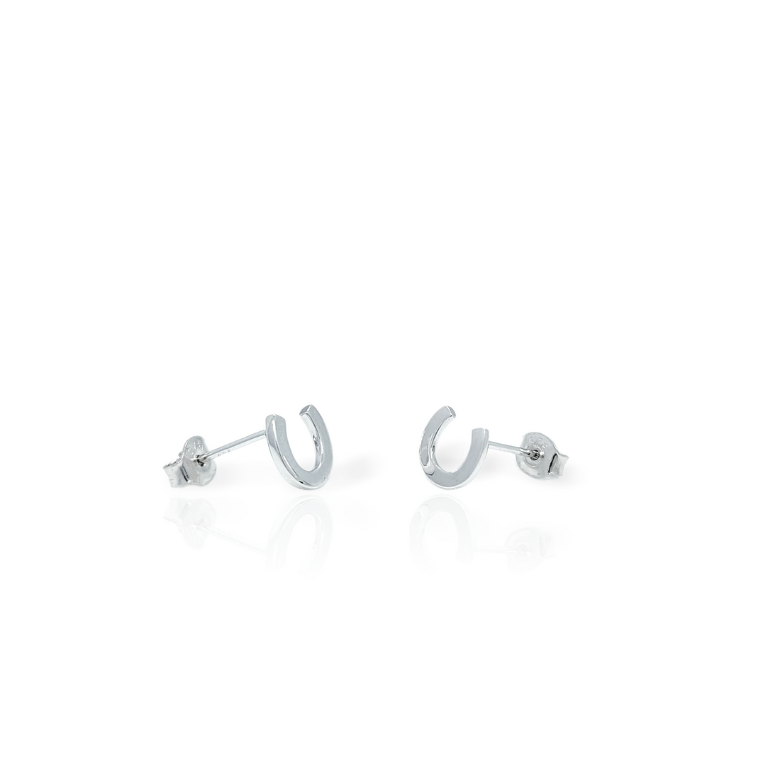 Simplistic Horseshoe Stud Earring