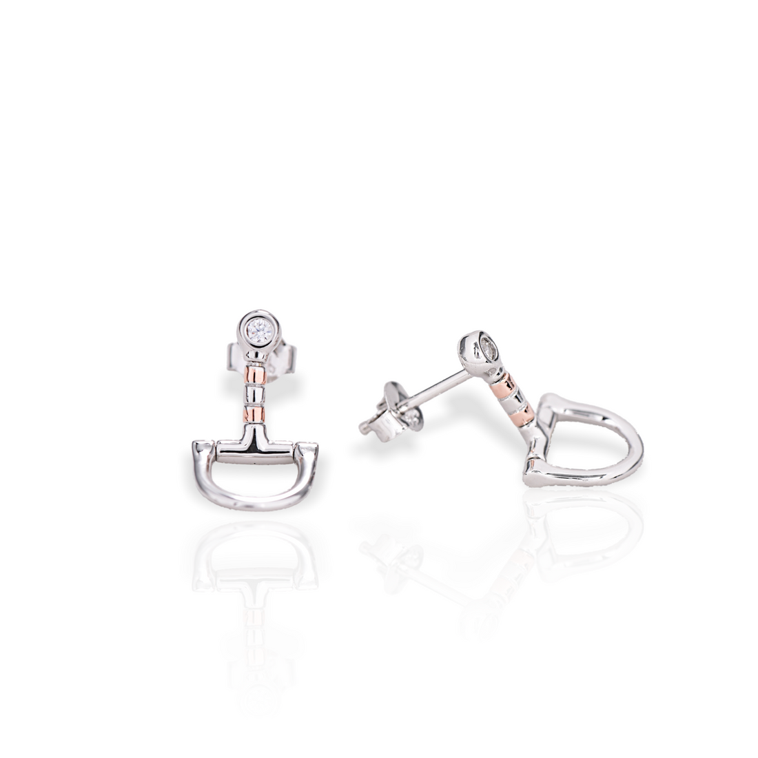 D-Ring Snaffle Earrings