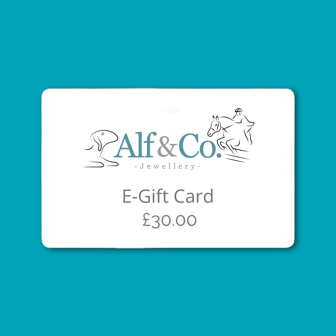 Alf&Co. Jewellery - Website E-Gift Card