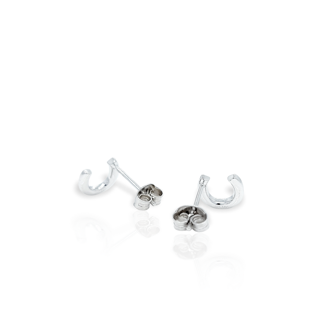 Simplistic Horseshoe Stud Earring