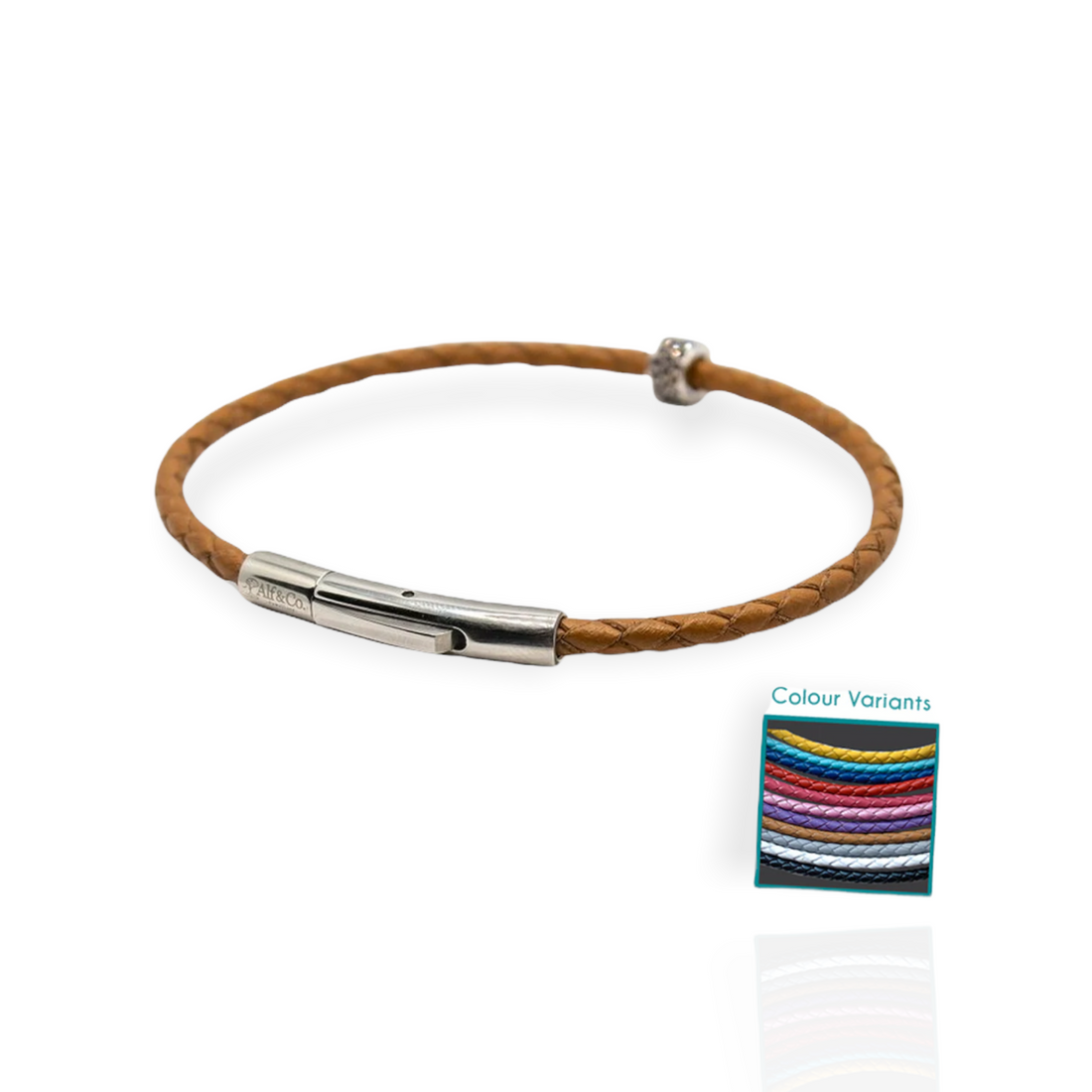 Hunt Whip Braided Leather Bracelet - Various Colours