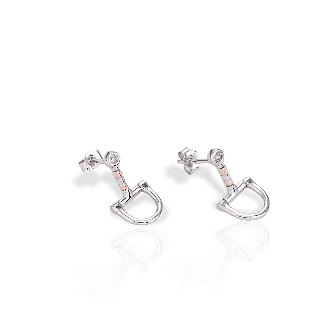 D-Ring Snaffle Earrings